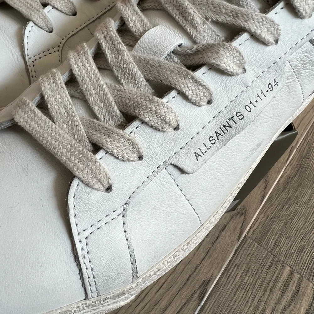 All saints sheer leopard sneaker, distressed - Picture 7 of 14
